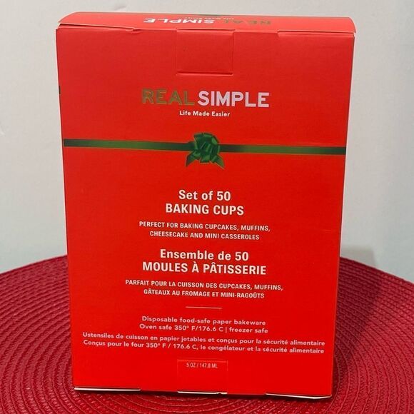 Real Simple Baking Cups Gnome 50 pieces NWT - Picture 5 of 5